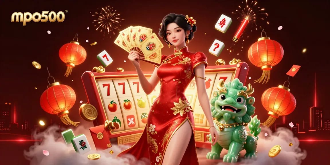 Engage with mpo500’s vibrant casino scene featuring traditional Chinese elements and dynamic gaming action.