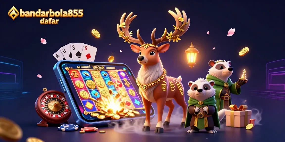 Menggunakan bandarbola855 daftar untuk memainkan slot gacor dengan berbagai simbol menangkan hadiah besar!