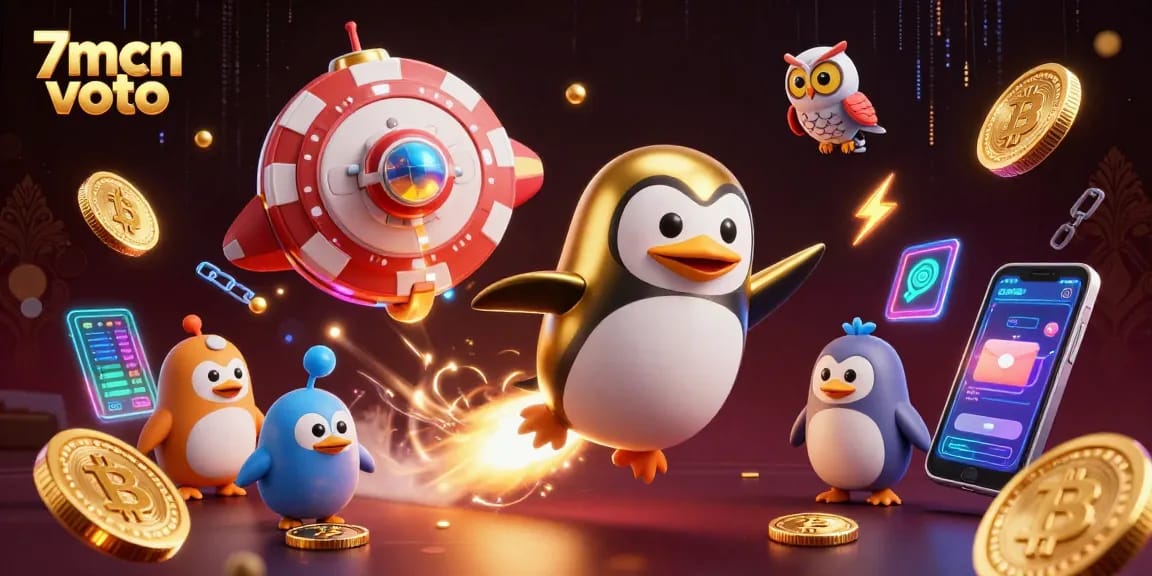 Engage with 7mcn voto through a vibrant cosmic casino experience featuring golden coins.