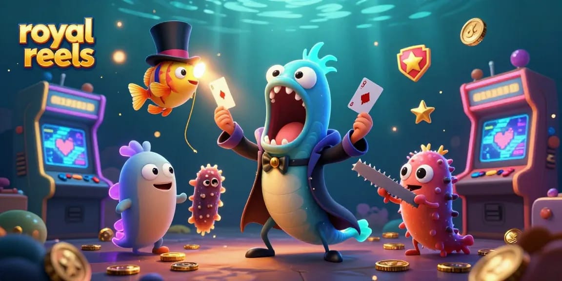 Experience the excitement of royal reels with engaging games and vibrant casino visuals.