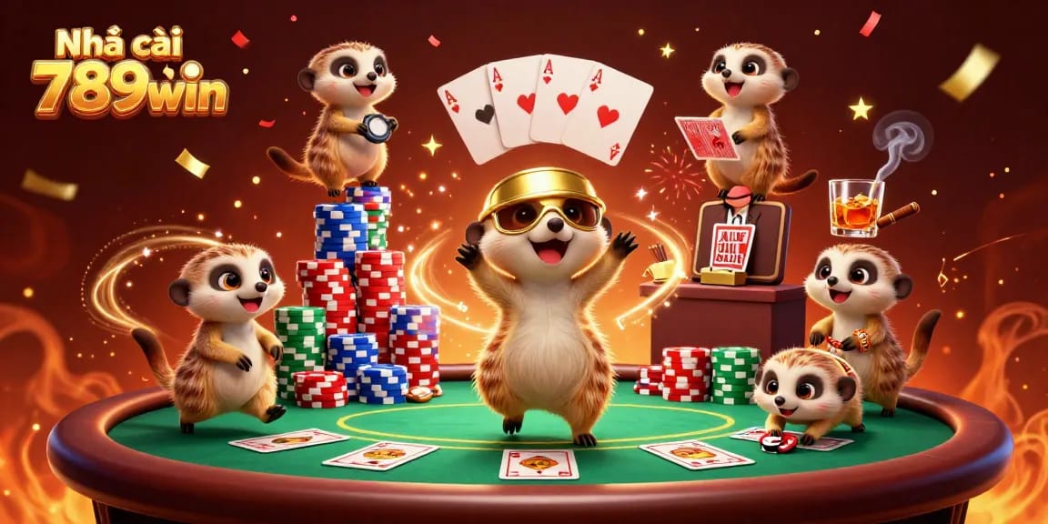 Experience thrilling gameplay at Nhà cái 789win with energetic meerkat casino operations.