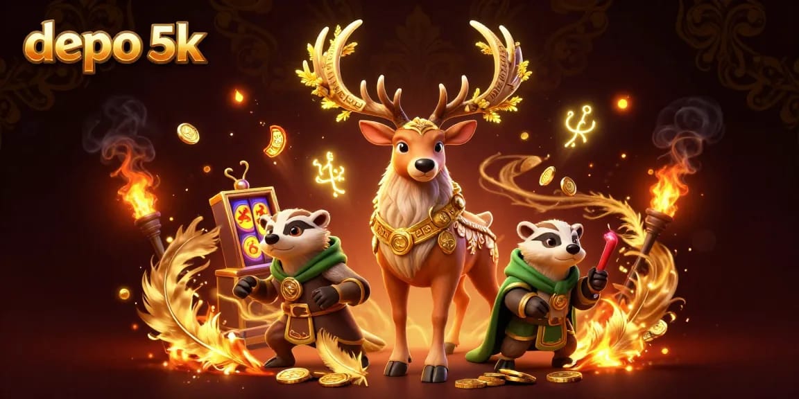 Menangkan jackpot dalam permainan slot gacor di depo 5k dengan grafis yang menawan.