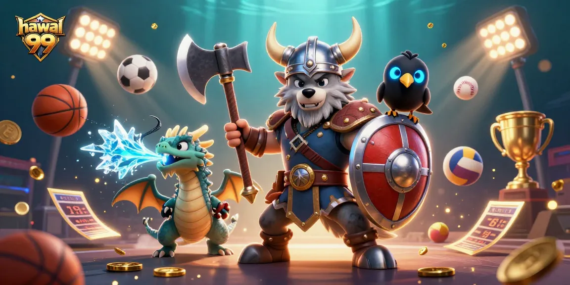 Engage in thrilling gameplay at hawai 99 as a Viking warrior joins an exciting sports adventure.
