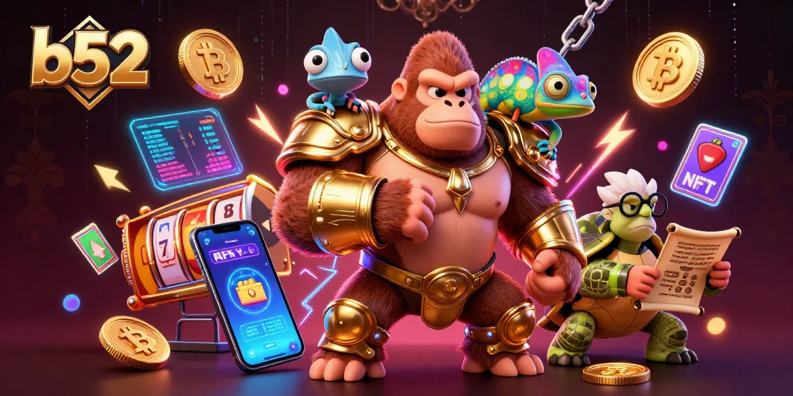 Experience thrilling entertainment with b52's vibrant online casino world, featuring exciting game elements.
