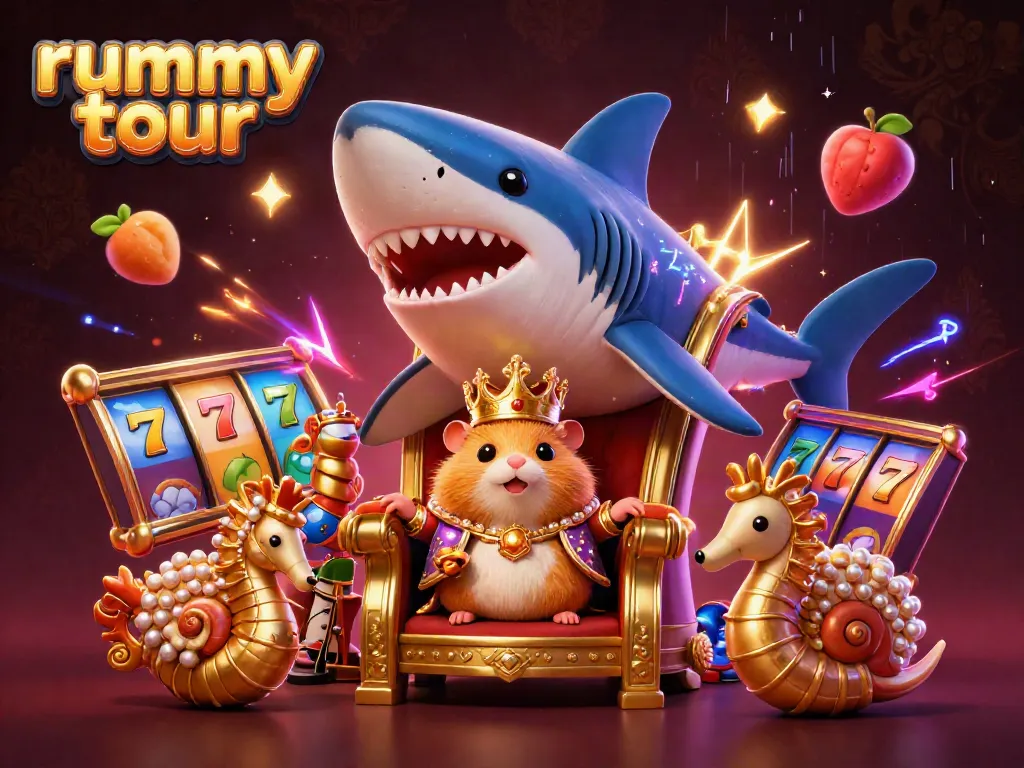 Menangkan Rummy Tour dengan grafis luar biasa dan elemen permainan kasino modern.
