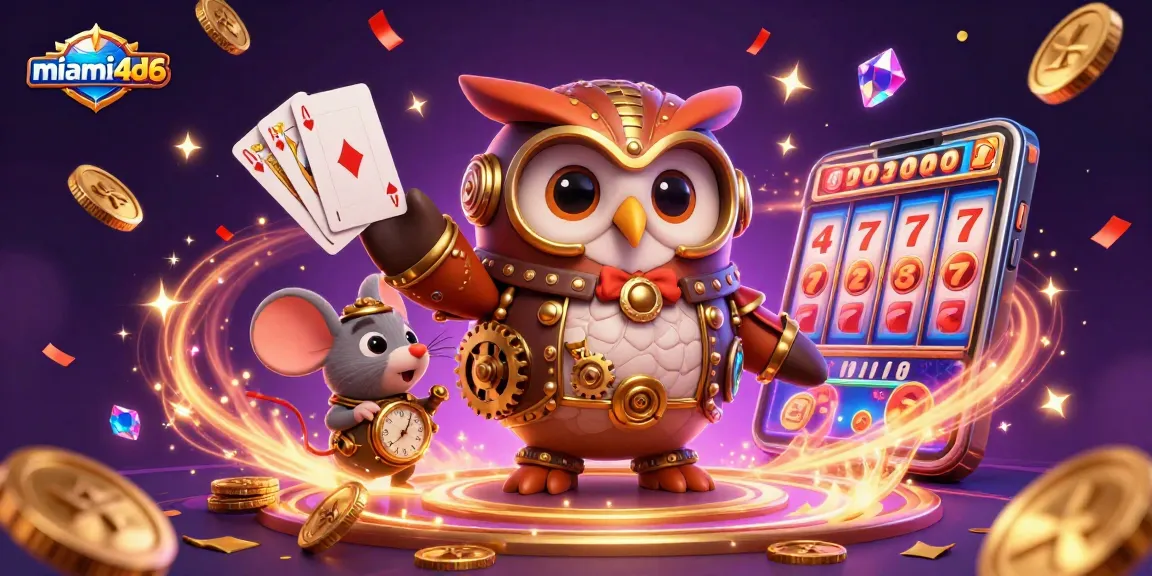 Spin the lucky reels with miami4d6's thrilling casino experience and vibrant graphics.