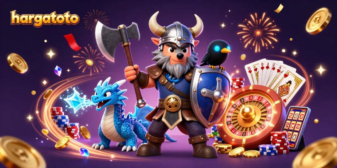 Engage with hargatoto slots featuring vibrant characters surrounded by dynamic gaming elements.