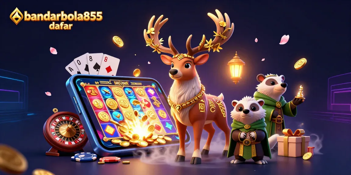 Menggunakan bandarbola855 daftar untuk memainkan slot gacor dengan berbagai simbol menangkan hadiah besar!