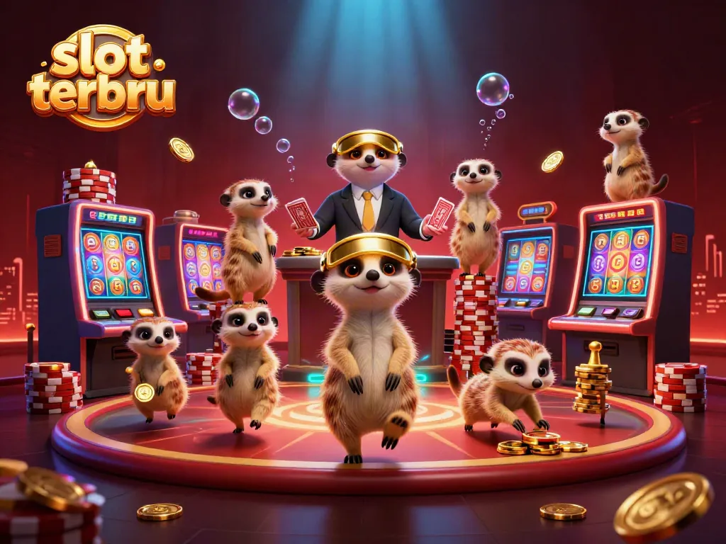 Merekam aksi energik di slot terbaru dengan koloni meerkats yang menjalankan operasi kasino megah.