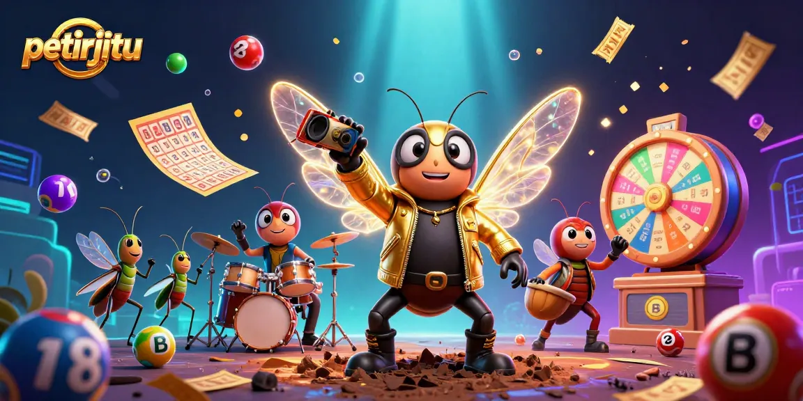 Permainan memicu kegembiraan di petirjitu dengan karakter rock cicada dan elemen lotere.