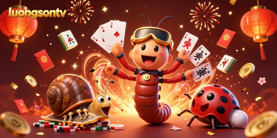 Experience the thrill of gambling at luongsontv with vibrant characters and dynamic elements