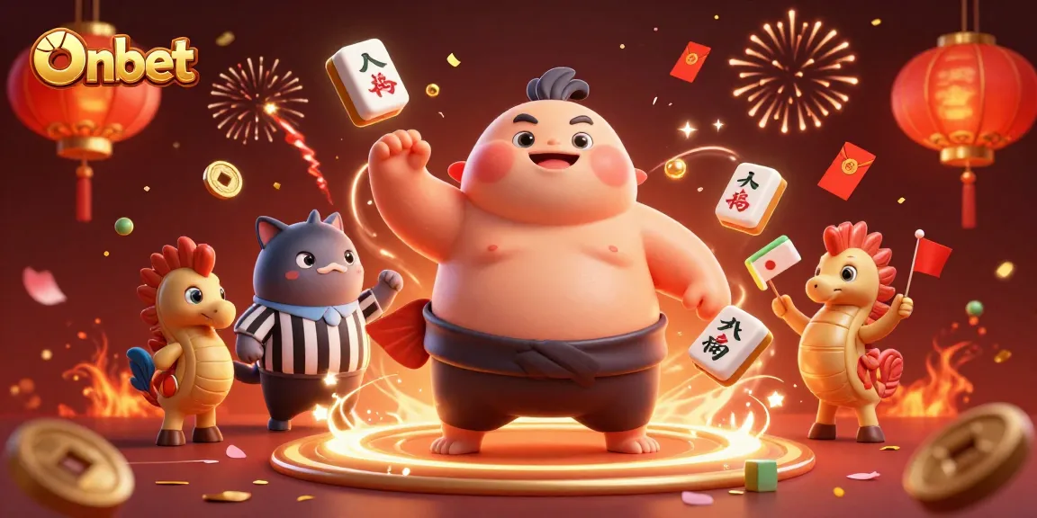 Experience the excitement of Onbet with a vibrant underwater casino scene filled with fun characters.