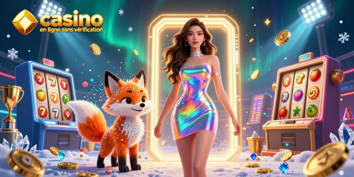 Vivez des jeux palpitants dans un casino en ligne sans vérification avec des rouleaux de machines à sous vibrants et des personnages éblouissants.