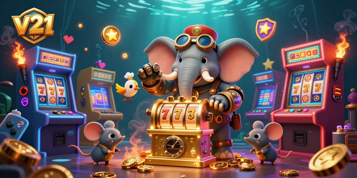 Mainkan slot di v21 dengan mesin slot unik yang dikelilingi elemen permainan menarik.