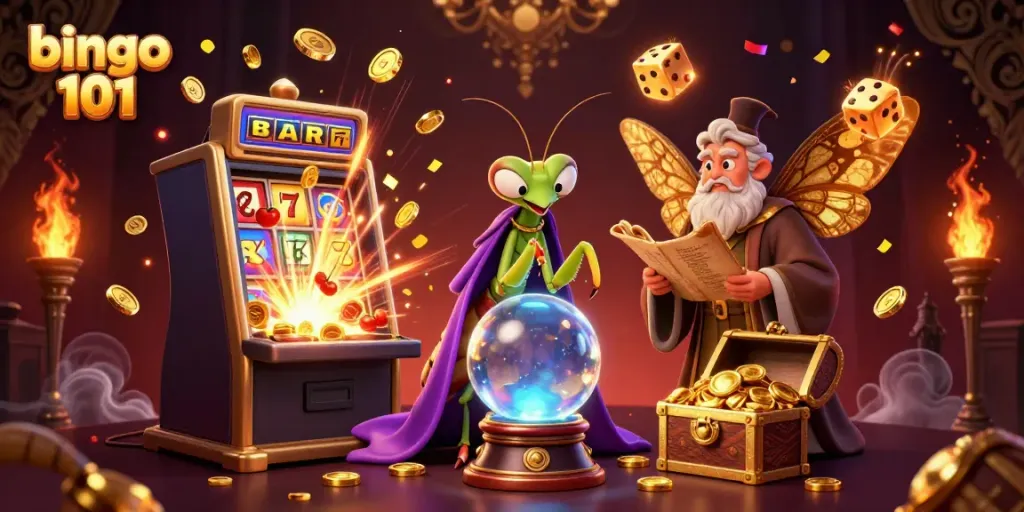 Play Bingo 101 with engaging and vibrant characters and rich gaming elements.