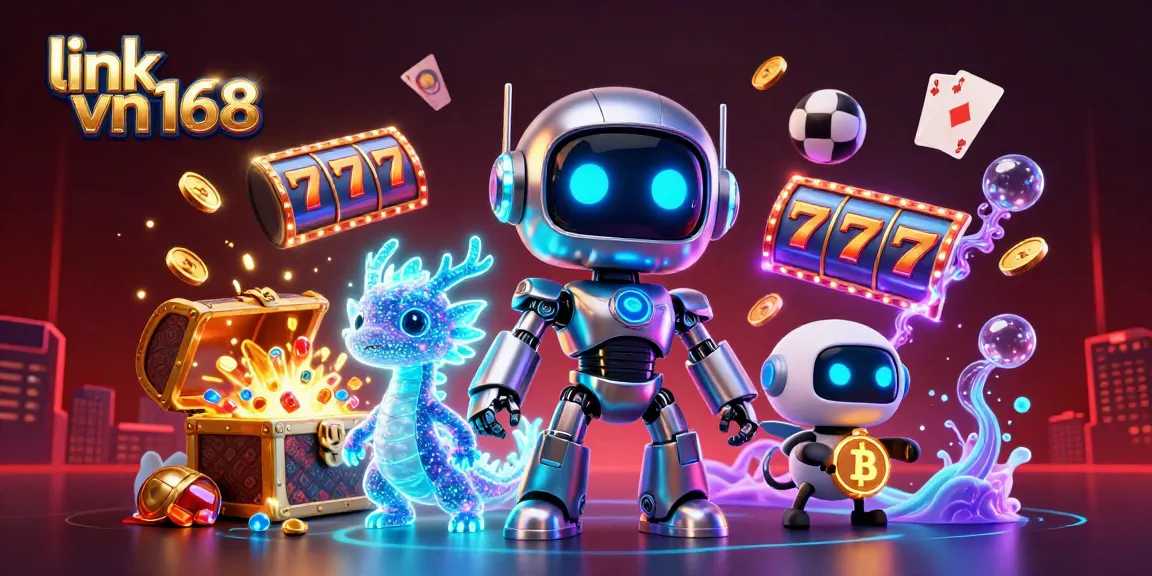 Experience thrilling wins at link vn168 with vibrant slot reels and captivating casino elements.