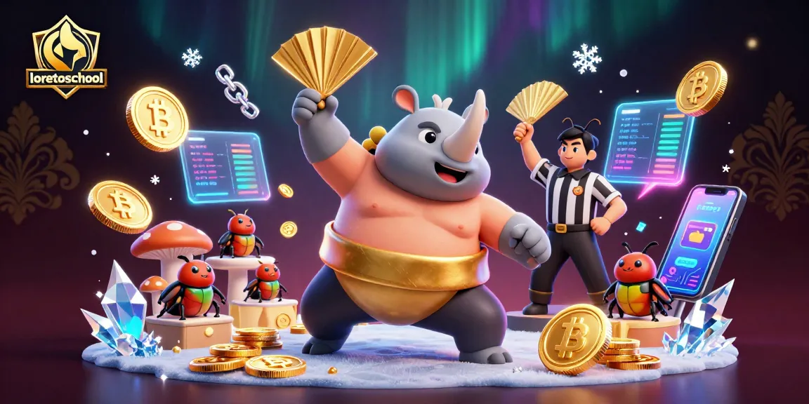 Experience winning strategies at loretoschool in this vibrant casino-themed illustration.