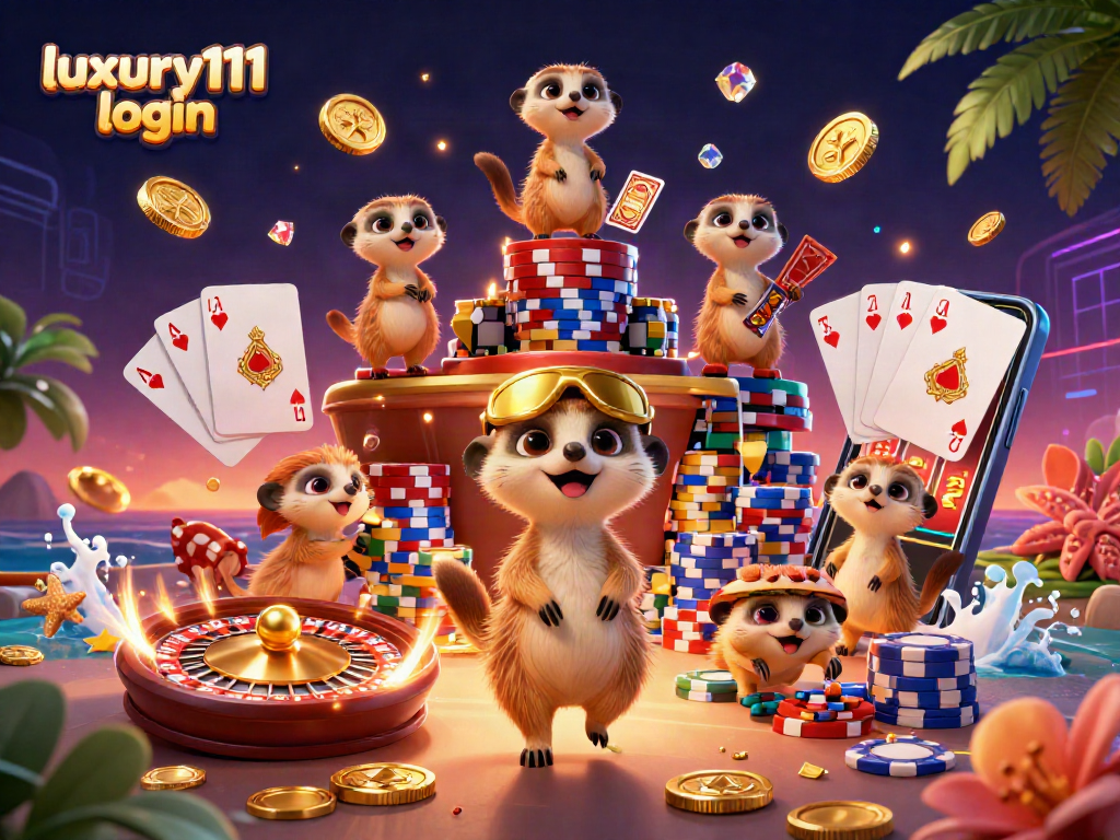 Engage with luxury111 login and unlock thrilling casino games amidst dynamic meerkat action!