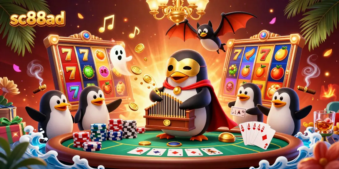Engage in thrilling slots at sc88ad, where the jackpot excitement comes alive in a vibrant casino setting.