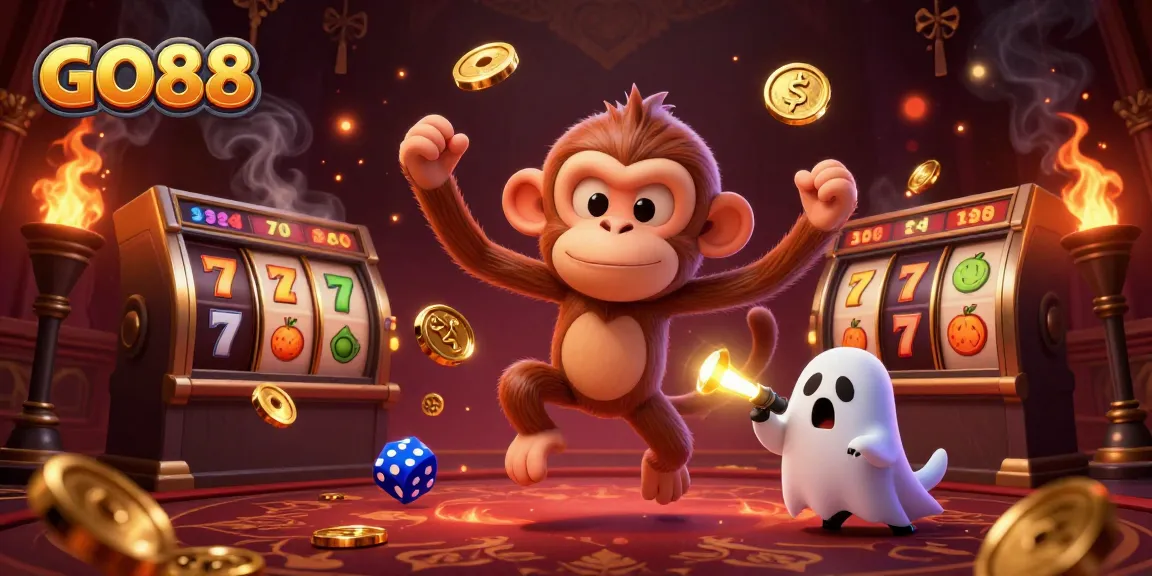 Experience luck with GO88 in this vibrant 3D casino adventure.