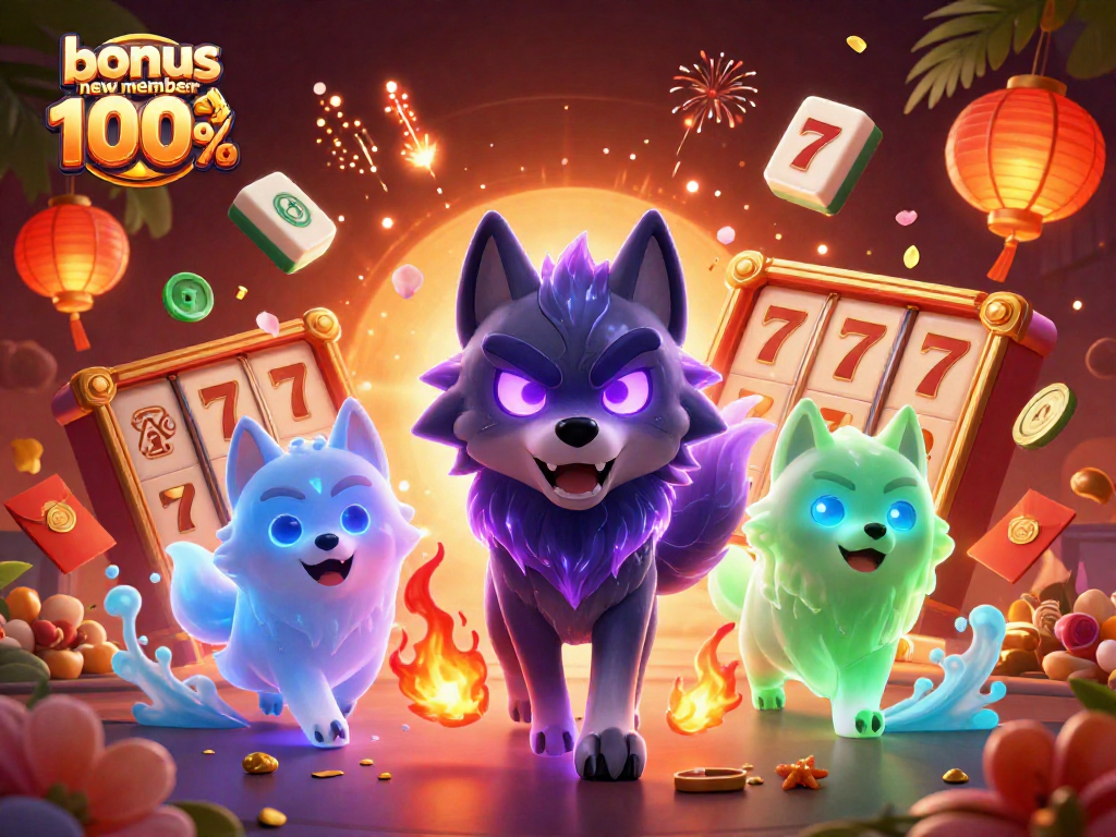 Join the action with bonus new member 100% at our thrilling online casino slot adventure!