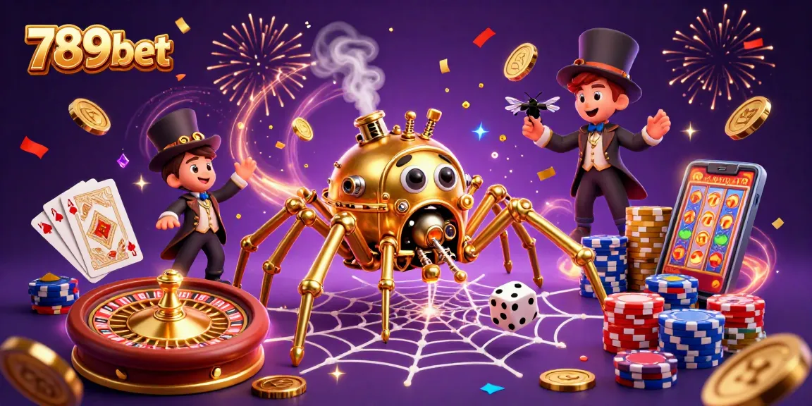 Win big with 789bet's thrilling golden spider web of gaming excitement and rich rewards!