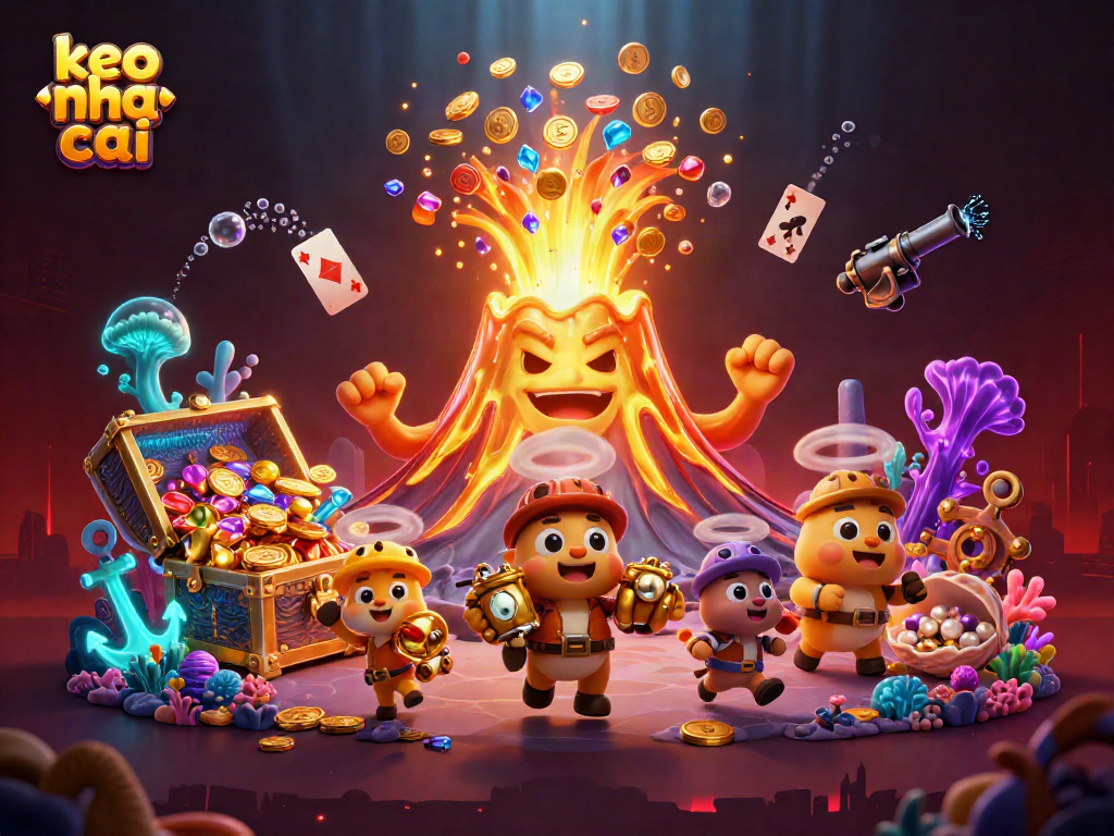 Engage with keo nha cai for exhilarating betting experiences amidst treasure-hunting excitement.