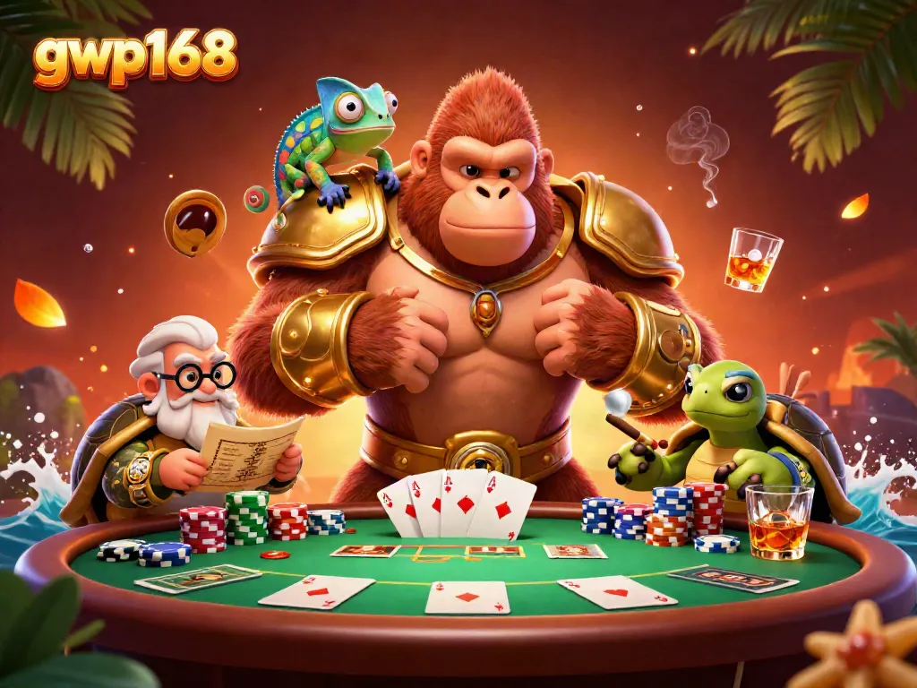 GWP168 menghadirkan pengalaman seru bermain poker dengan gambar karakter unik di kasino virtual.