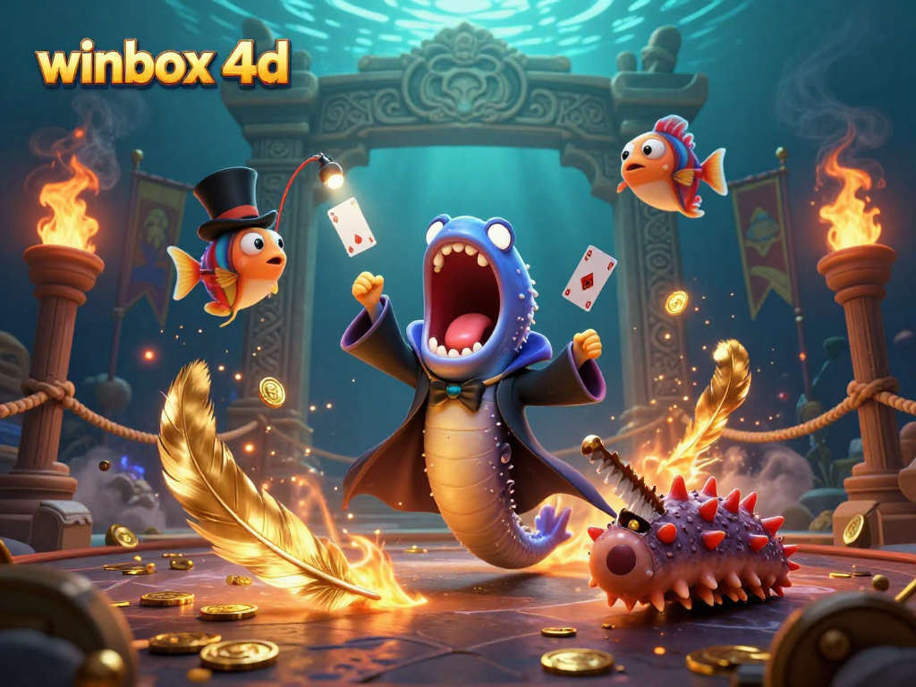 Experience the thrills of winbox 4d in this engaging underwater magic show featuring unique sea creatures!