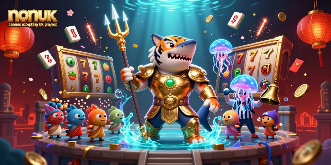 Experience thrilling games at non UK casinos accepting UK players with vibrant 3D imagery.