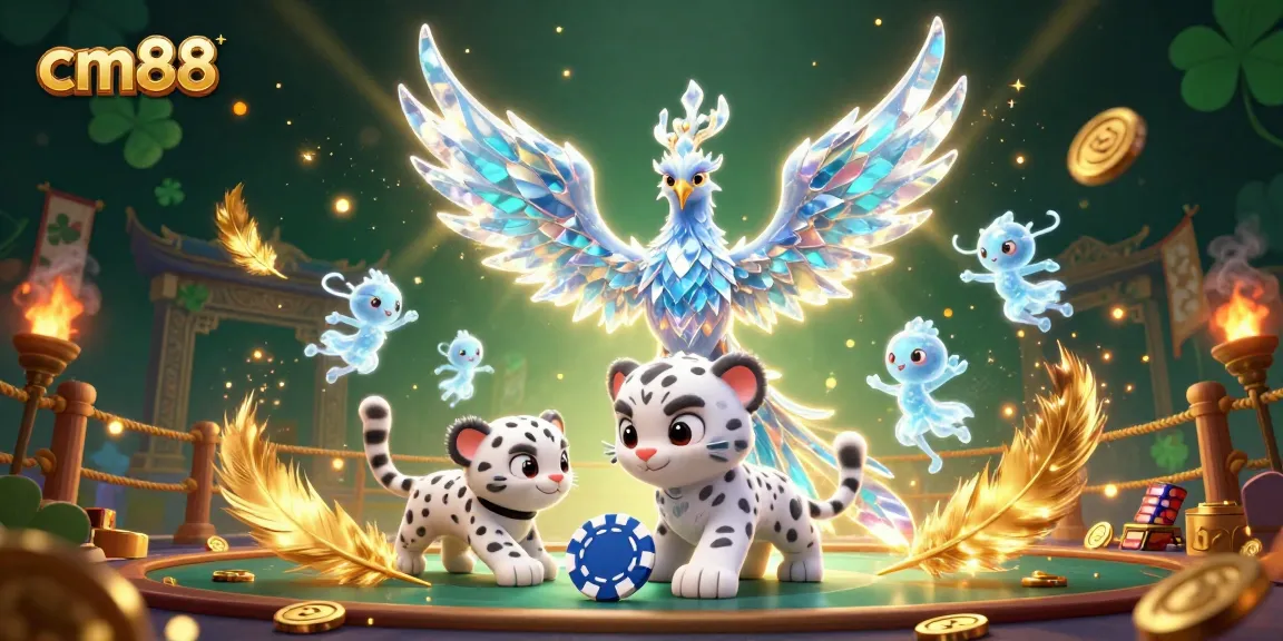 Experience thrilling games at cm88, featuring vibrant characters and dynamic casino elements.
