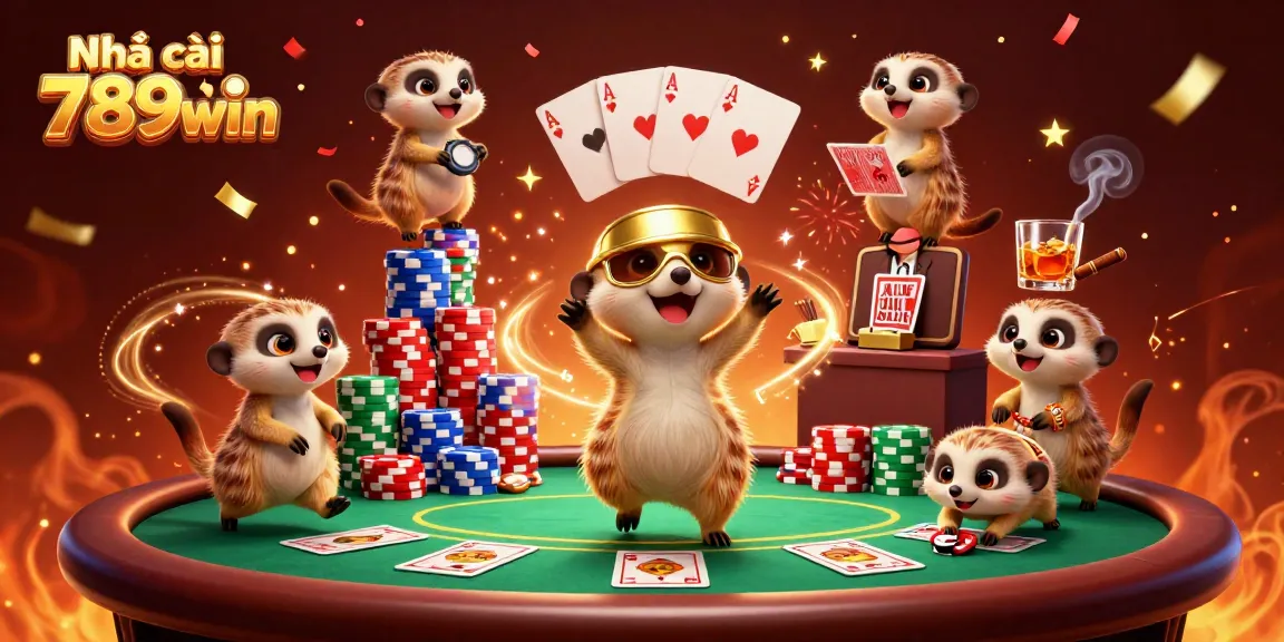 Experience thrilling gameplay at Nhà cái 789win with energetic meerkat casino operations.