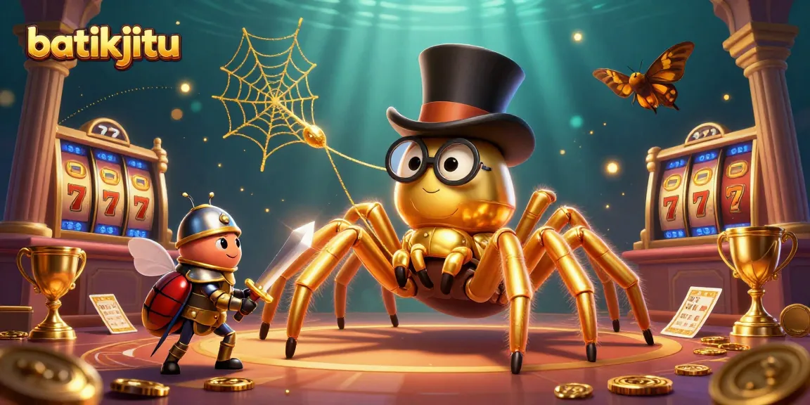 Batikjitu menarik perhatian dengan tarantula emas dan keseruan permainan slot yang memukau.