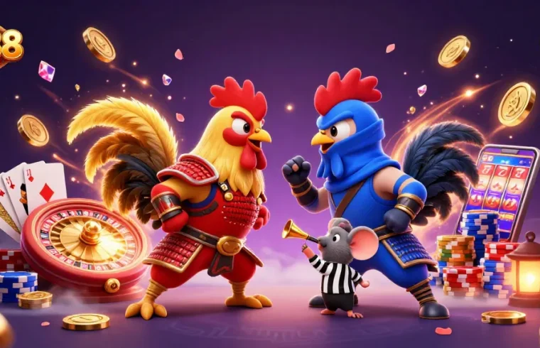 Experience fruitless standoffs with SC88's thrilling cockfighting casino environment.