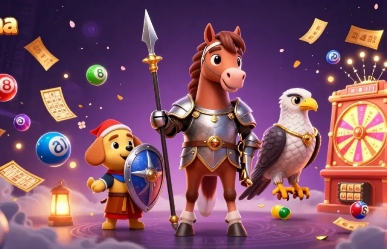 Engage with thrilling 88aa lottery gameplay featuring dynamic characters and colorful elements.