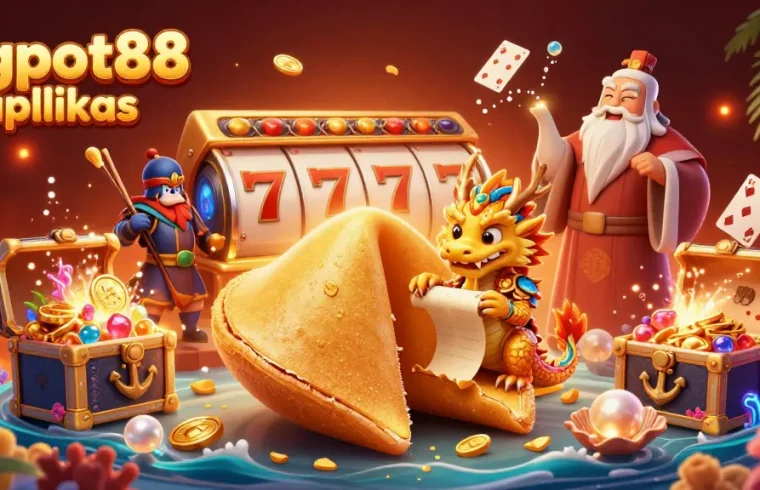 Experience exciting gaming with bigpot88 aplikas featuring a vibrant 3D casino scene.